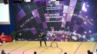 Anja Gentner & Christian Gartmeier - Deutsche Meisterschaft 2016