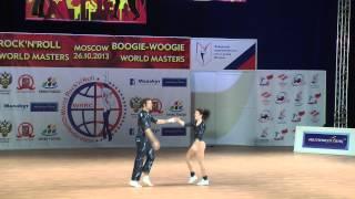 Stephanie Rüegg & René Bachmann - World Masters Moskau 2013