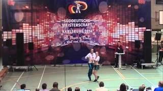 Chantal Roos & Pascal Roos - Süddeutsche Meisterschaft 2014
