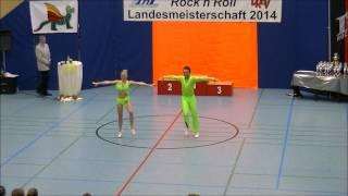 Nicole Kalb & Alexander Kapsalis - Landesmeisterschaft Rheinland- Pfalz 2014